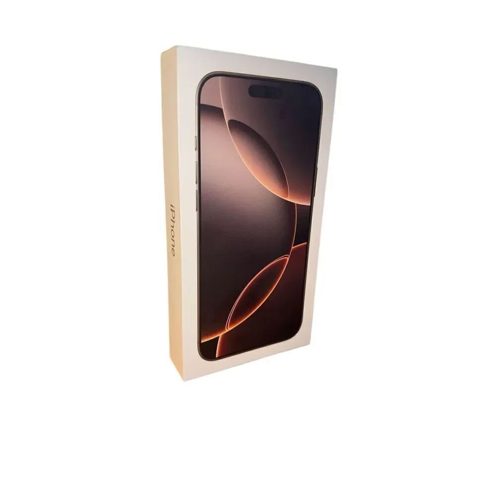 Apple iPhone 16 Pro Max Desert Titanium EMPTY BOX Only Storage Organization